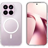 Magnetic Case For Xiaomi 17T Pro Mi 15T 14 T Pro 5G For MagSafe Transparent Phone Cover Acrylic Protect Shell Shockproof Bumper