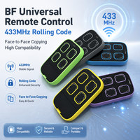 4-in-1 Multi-Frequency Garage Remote 280-868MHz Rolling Code Replace 4 Remotes Universal Clone Gate Opener Duplicator 5 Colors