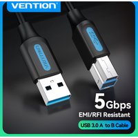 Vention USB Printer Cable USB 3.0 Type A Male to B Male Cable for Canon Epson HP ZJiang Label Printer DAC USB Printer 0.5m- 3m