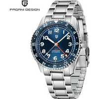Pagani Design 2026 new Top PD1784 Pearl DG5833 GMT Watch 200M Waterproof Automatic Sapphire Glass Sports Watch reloj hombre