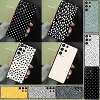 Polka Dot Case For Samsung Galaxy S23 S20 FE S21 S22 Ultra S8 S9 S10 Plus Note 10 Note 20 Ultra Cover
