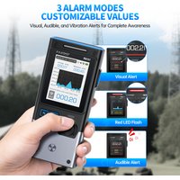 FNIRSI GC-03 3-IN-1 Electromagnetic Radiation Detector, Electric & Magnetic Field Strength, RF Power, Temperature Monitor