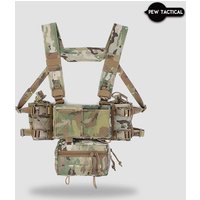 Pew Tactical MK4 Chest Rig System D3 500D Original Matte Fabric AIRSOFT Hunting