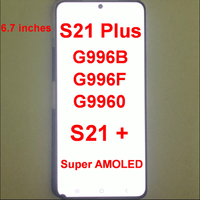 Super AMOLED For Samsung Galaxy S21 Plus S21+ G9960 G996B G996F LCD Display Touch Screen Digitizer With defects Screen replace