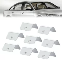 8/12 Pcs Car Wind Rain Deflector Channel Stainless Steel Car Window Deflectors Auto Accessories Fit For BMW