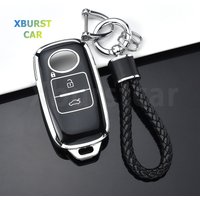 Shell Fob for Toyota Yaris Ativ Raize Veloz Avanza Rush Perodua Daihatsu Malaysia Auto Smart Remote Car Key Case Cover 3 Buttons