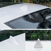 Car Shark Fin Antenna Fin Shape Auto Roof Aerial No drilling Radio Signal Vehicle Accessorie Universal For Most Automobile