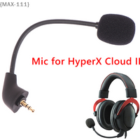 【MAX-111】Replacement Game Mic 3.5mm Microphone For Kingston HyperX Cloud 2 II X Gaming Headset Accessories【W1】