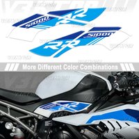 3D Resin Motorcycle Side Tank Sticker Fairing Protection Decals For BMW S1000RR S1000 RR S 1000 RR 2019-2024 2023
