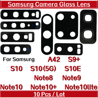 10p Rear Camera Glass Lens With Adhesive For Samsung Galaxy A42 S9+ S10 S10(5G) S10E Note8 Note9 Note10 Note10+ Note10Lite Plus