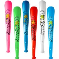 6Pcs/Set Inflatable Baseball Bat Inflatable Hammer Stick Balloon Toy Carnival Party Kids Birthday Gifts Pool Water Game Toy