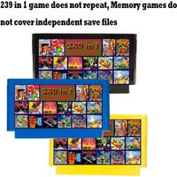 THE 2024TH OF 239 in 1 Game Cartridge for 60Pins game Cart,215MBit Flash Chip in use