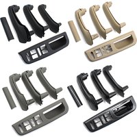 LHD Black Beige Front Rear Left Right Door Pull Grab Door Handle Set For Volkswagon VW Bora Golf 4 MK4 Jetta 1999-2004