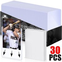 30-1Pcs Transparent Kpop Idol Photocard Sleeves PVC Toploade Kpop Idol Photocard Sleeves DIY Game Trading Card Cover