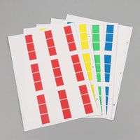 27pcs/sheet Waterproof A4 Self-adhesive Identification Tags Cable Labels Sticker Cable Tie Network Wire Cord Marker Label Tool