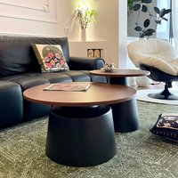 Luxury Simple Coffee Table Nordic Vintage Premium Aesthetic Side Table Creative Storage Table Pliante Living Room Furniture