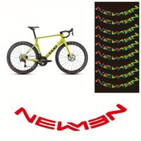 9 Stück/Set, Fahrrad-Aufkleber und -Dekorationen, Motorrad-Aufkleber, geeignet für Rennräder, Farbwechsel für die Räder von Mountainbikes.