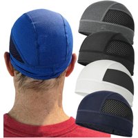 AliExpress NONE Cycling MTB Breathable Mesh Quick Dry Cap Sports Running Beanie Skull Cap Under Helmet Liner Absorb Sweat Hat Helmet Headwear