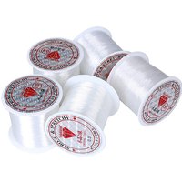 Elastic Invisible Spool Polyester Fiber Lure Line for Angling 1 Pc High Strength Monofilament PE Nylon Fishing Line