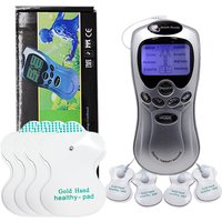 Electric Tens Body Massager with adjustable power supply suitable for full body equipped with 4 patch replacements