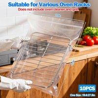 Oven Grate Cleaning Bags 10Pcs Heat Resistant Cooking Oven Bag Roasting Turkey Liner Slow Cooker Baking Kitchen Accessories