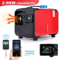 12V/24V/220V Universal Car Diesel Air Heater Portable All In One Parking Heater Bluetooth Remote Control For Car Truck Heating