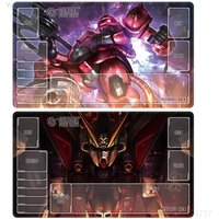 Cartoon Unicorn Gundam Series TCG Single Player Card Playmat Rubber Set Transfer Battle Dish Game Battle Table Mat New