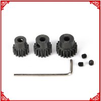 #45 steel 15T/17T/20T teeth 0.8MOD SAFE-φ5mm PINION GEAR w/M2 wrench for 1-10 ARRMA 3s Vorteks Senton Granite Big Rock Typhon