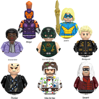 BEAST KINGDOM New superhero Suicide Squad Building Blocks Thinker Javelin Mongul Savant Polka Dot Man Action MiniFigures Toys