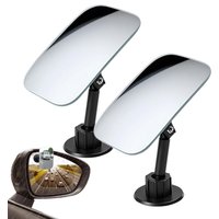 1pair Car Blind Spot Rearview Mirror Wide Angle Side Rear Mirrors Car Side Mirrors Car Reverse Auxiliary Rearview Convex Mirror