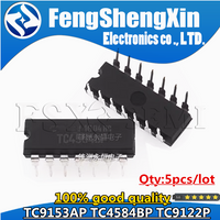 5pcs SC9153 TC9153AP DIP TC9153 DIP-16 TC9153A TC4584BP TC4584 DIP-14 TC9122P TC9122 DIP-18
