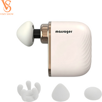 Mini Pocket Fascia Gun High Frequency Vibration Body Massage Gun Portable Muscle Relaxation Deep Tissue Percussion Massager