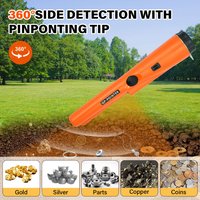 Metal Detector Treasure Hunter GP Pointer Professional Handheld Finder Pin Pinpointing Waterproof 360 °Strong Induction