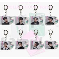 Idol Boy ATEEZ New Album GOLDEN HOUR : Part.5 Acrylic Keychain Bag Ornament Mingi Yunho Seonghwa Jongho Wooyoung San Hongjoong