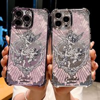 Luxury Cupid Angel Case For Samsung A73 A55 A54 A53 A35 A33 A32 A25 A24 A23 A16 A15 A14 A06 A05 A34 5G Shockproof Glitter Cover