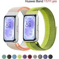 Nylon Loop Strap For Huawei Band 11/11 pro Accessories Breathable wristband Sport Bracelet Correa For Huawei Smart Bands 11 NFC
