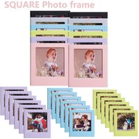 4 Inch Instax Square Frames 1/5Pcs For Fujifilm Instax SQUARE SQ1 SQ6 SQ20 SQ40 Square Printer Film Papers Magnetic Photo Frames
