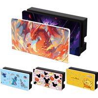 Cute Cartoon Anime Faceplate Protective Cover For Nintendo Switch Oled TV Dock Station Decorative Replacement Front Plate Case