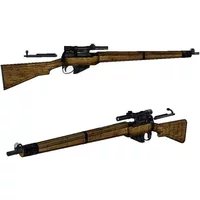 Lee-enfield Paper Model Weapons And Firearms 3d Hand-made Drawings Military Jigsaw Puzzle