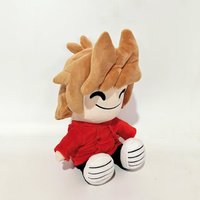 New In Stock 9 Inch Anime Eddsworld Tord Plush Toy Peripheral Stuffed Doll Collectible Gift For Kids Christmas Cartoon Plushie