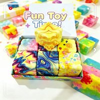 6CM Simulated Cheese Squishy Toy, Jumbo Creative Slow Rising Cheese Block, Stress Relief Vent Toy Wholesale Toy