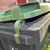 2PCS Trash Can Clip - Insect/Odor Proof, Airflow, Spacer