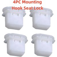 4PC Rear Seat Clips Bench Mounting Hook Seat Lock For Toyota Auris C-Hr Avensis Corolla Prius Rav4 Camry Aygo Kgb40 Prius Plugin