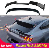 For Ford Mustang Mach-E 2021-Up Car Rear Trunk Tail Wing Spoiler Roof Wings Air Splitter Body Kit External Decorate Accessories