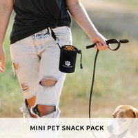 Fashionable Dog Treat Pouch Waterproof Oxford & Nylon Custom Weight Outdoor Training Bag with Sustainable & Stocked Features