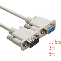 1 Pcs DB9 Serial Cable 9 Pin RS232 Serial Cable Male To Female PC Converter Extension 9Pin Adapter Cable 1.5m/3m