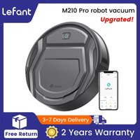 Lefant M210P Robot Vacuum Cleaner Remote Control, Featured Carpet Cleaner Small Robot 7.8cm Thin 28cm DIA, Robotic Vacuum Alexa
