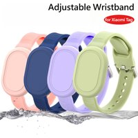Silicone Kids Wristband for Xiaomi Tag Anti-Scratch Cover Accessories for Xiaomi Tracker Tag Holder with Bracelet Watch Strap