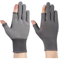 AliExpress NONE 10pcs Fishing Gloves - Two-Finger Leakage Cycling Glove, All-Season Outdoor for Hiking & Riding - Machine or Hand Washable