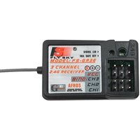 Flysky FS-GR3E 3Channel 2.4G GR3E Receiver with Failsafe GT3B GR3C Upgrade for RC Car parts Truck Boat GT3 GT2 Transmitter